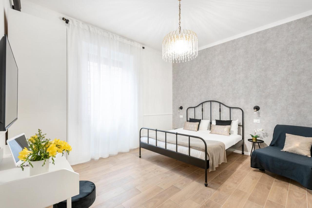 White Flat Ground Floor Apartment Rome Exterior photo