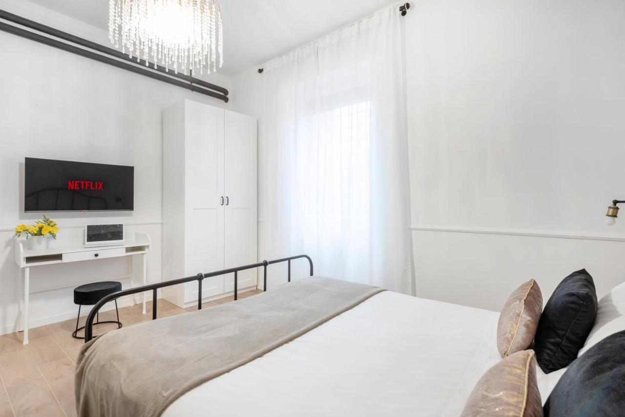 White Flat Ground Floor Apartment Rome Exterior photo